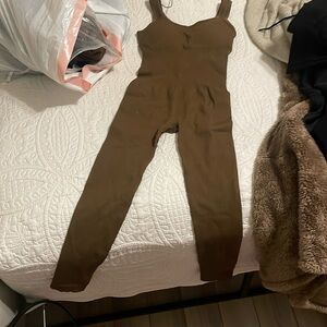 Brown Women Small Jumpsuit
